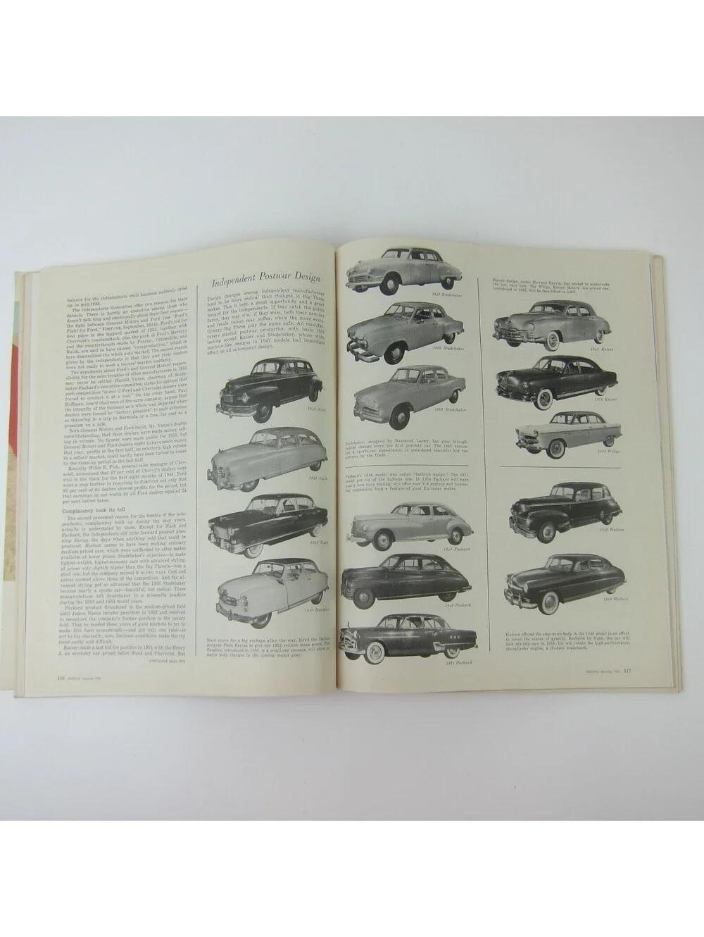 Vintage FORTUNE Magazine December 1954 Wilson Burlington Mills Auto Independents